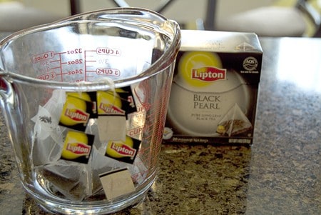 Tea bags Black Pearl Tea bags for Spiced Tea