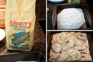 Georgia BLT - dredging tomatoes