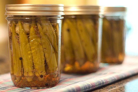 Recipes pickled okra