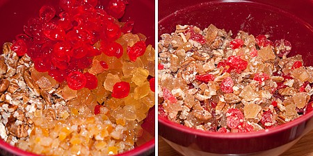 Candied Holiday Fruitcake