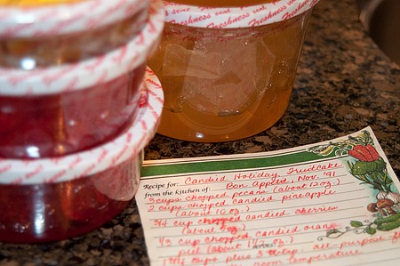Candied Holiday Fruitcake