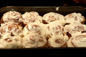 Cinnamon Rolls with Cream Cheese Icing