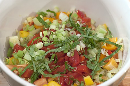 Veggies for Summertime Pasta Salad