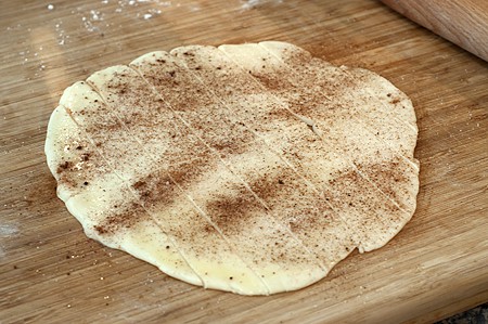 Apple Patchwork Cobbler Bonus - Pie Crust Cinnamon Twists Apple Patchwork Cobbler Bonus - Pie Crust Cinnamon Twists