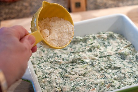 Turnip Green Dip - add Parm