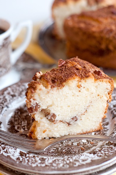 Sour Cream Pecan Coffee Cake