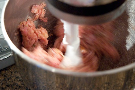Mixing with the stand mixer