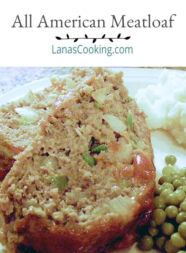 A good, simple All American meatloaf with a catsup topping. Perfect family supper for any night or share with friends for an old fashioned treat. https://www.lanascooking.com/all-american/meatloaf/