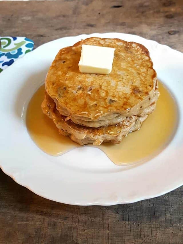 Oatmeal Cookie Pancakes Story