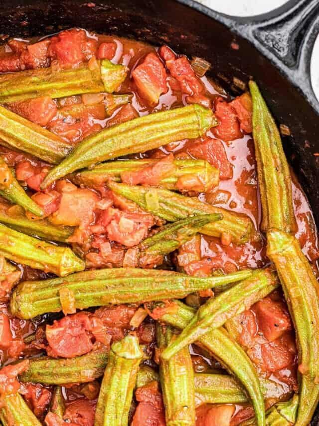 Southern Stewed Okra and Tomatoes Story