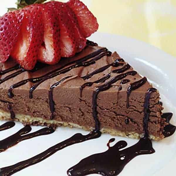 No Bake Chocolate Cheesecake