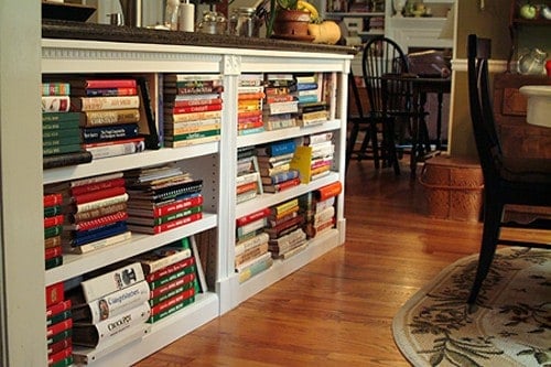 My kitchen bookcases