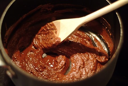 Make the chocolate icing