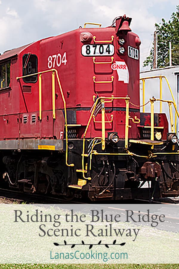 Riding the Blue Ridge Scenic Railway, an excursion train that runs between Blue Ridge, Georgia, and McCaysville, Georgia / Copperhill, Tennessee  https://www.lanascooking.com/riding-the-blue-ridge-scenic-railway/