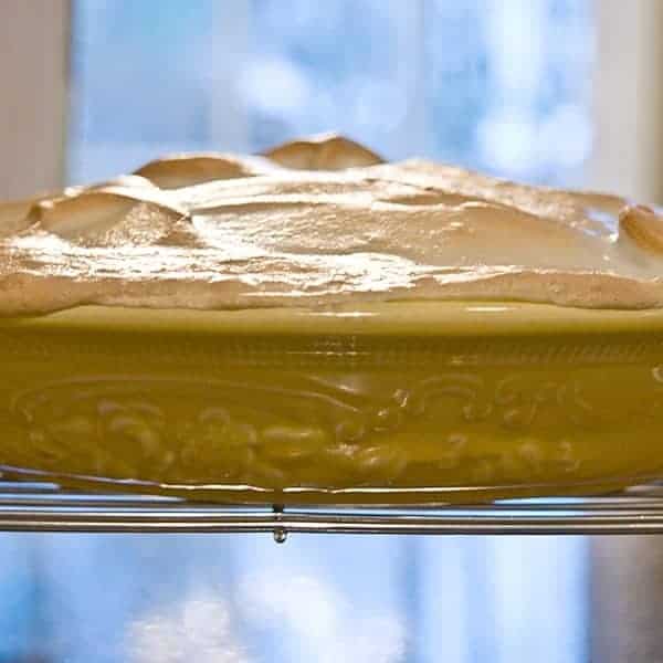 Say hello to spring with a luscious, custardy Coconut Meringue Pie from @NevrEnoughThyme https://www.lanascooking.com/coconut-meringue-pie/