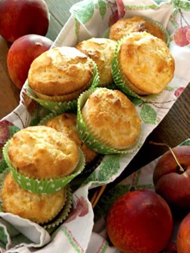 Peaches and Cream Muffins Story