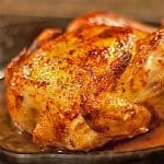 Butter Roasted Chicken - Roasted chicken seasoned with fresh herbs and lemon, basted with butter for a crispy golden brown skin https://www.lanascooking.com/butter-roasted-chicken/