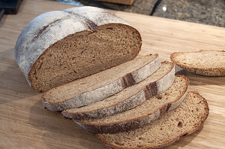 Whole grain bread for Banana-Maple French toast