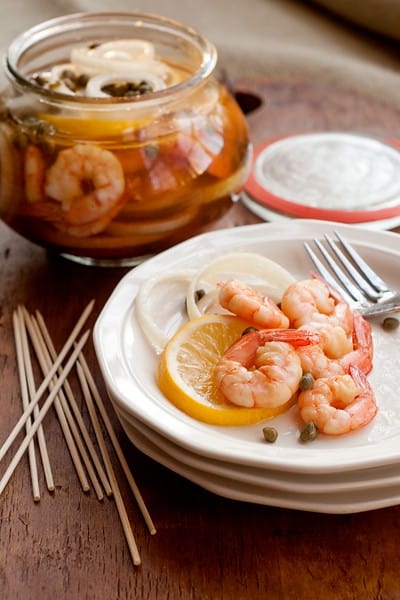 Pickled Shrimp from Never Enough Thyme