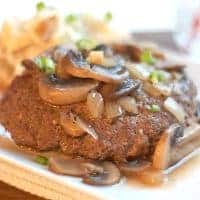 An updated version of the classic Salisbury Steaks with chunky Mashed Potatoes. A childhood favorite from the 1950s and 60s. https://www.lanascooking.com/salisbury-steaks-mashed-potatoes/