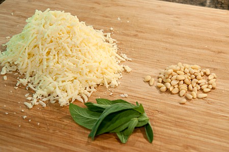 Ingredients for Cheese Crisps