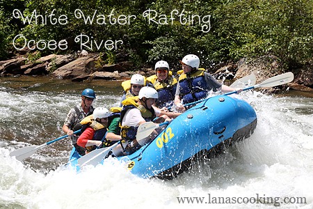 White Water Rafting on the Ocoee River in Tennessee