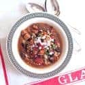 Black Bean and Ham Soup is a hearty recipe packed full of fiber from black beans and brown rice and flavored with delicious cubes of tender ham. https://www.lanascooking.com/black-bean-and-ham-soup/
