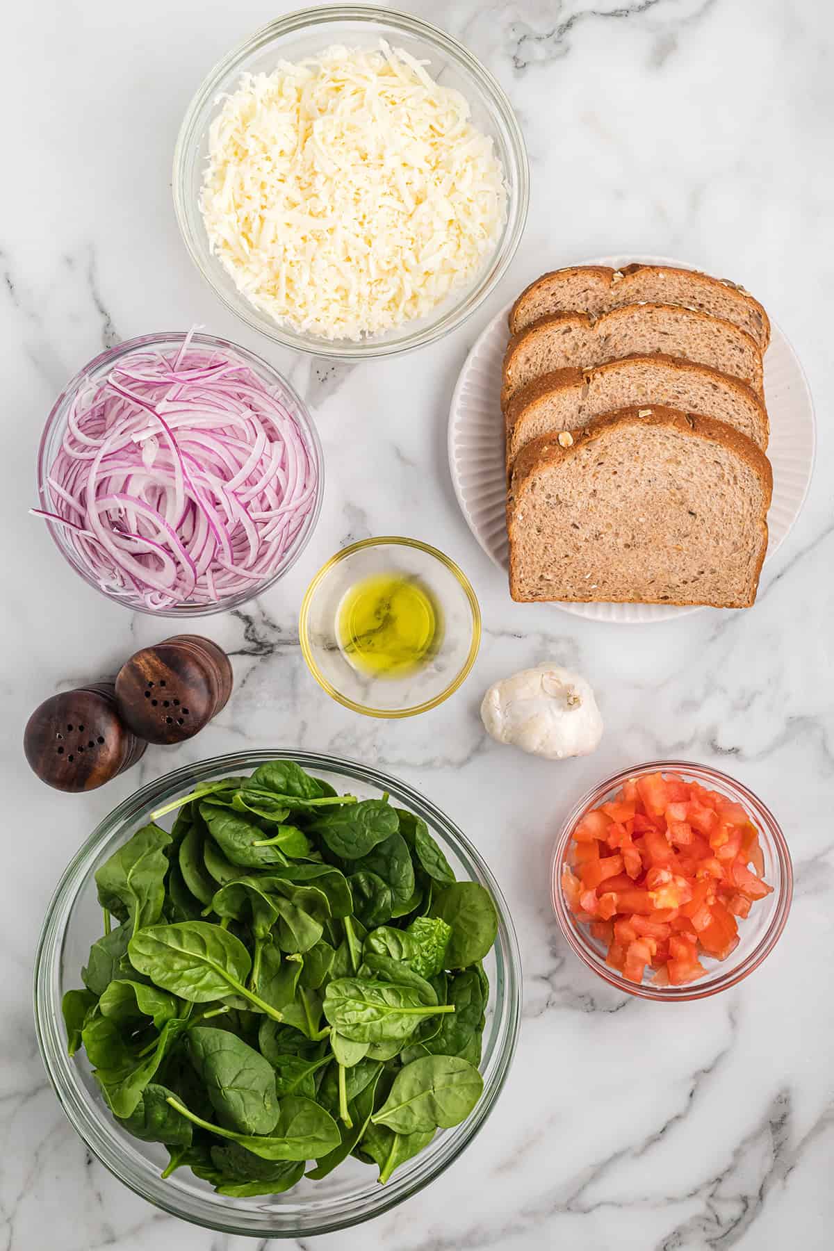 All ingredients you'll need to make this recipe.
