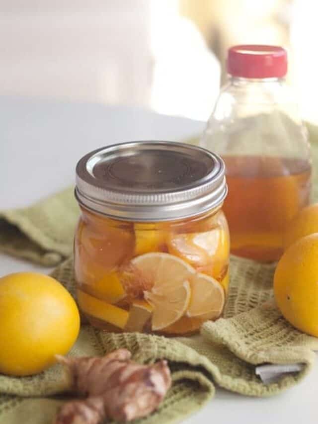 Lemon, Honey, and Ginger Soother for Colds and Sore Throats Story