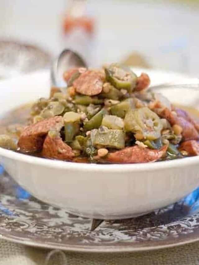 Lentil and Sausage Gumbo Soup Story