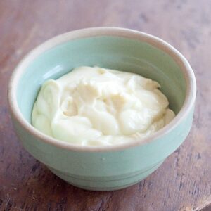 Nothing tastes better than Classic Homemade Mayonnaise! Here are my easy step-by-step instructions with photos for making it yourself. https://www.lanascooking.com/homemade-mayonnaise/