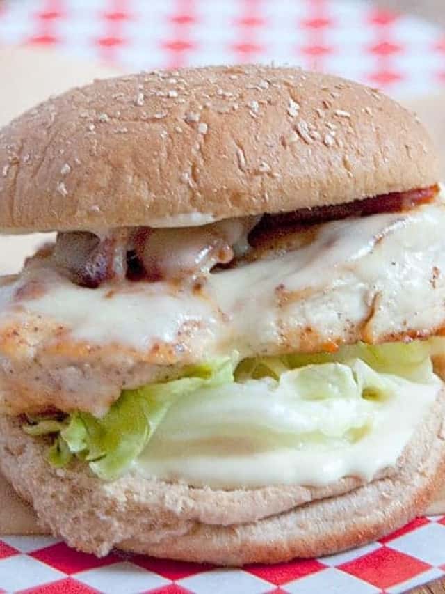 Chicken Bacon and Swiss Sandwich Story