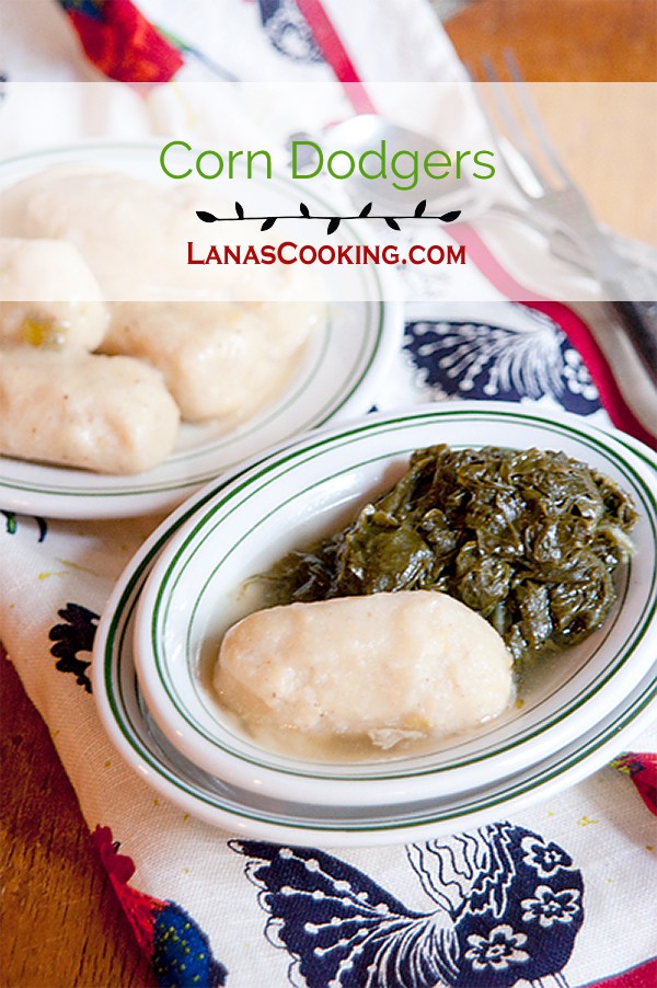 Corn dodgers are a very old Southern recipe served as an accompaniment to turnip greens. They are similar to a cornmeal dumpling. https://www.lanascooking.com/corn-dodgers