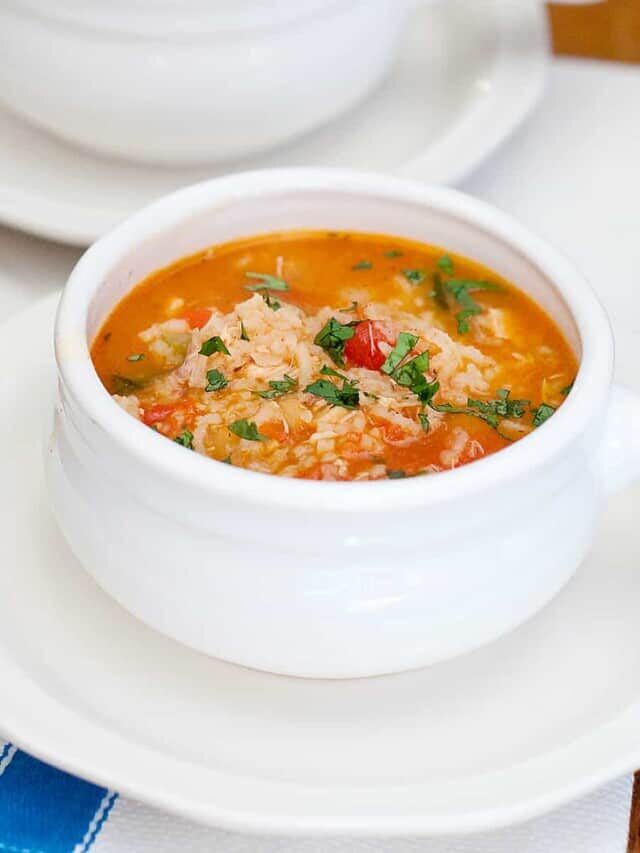 Spanish Chicken and Rice Soup Story