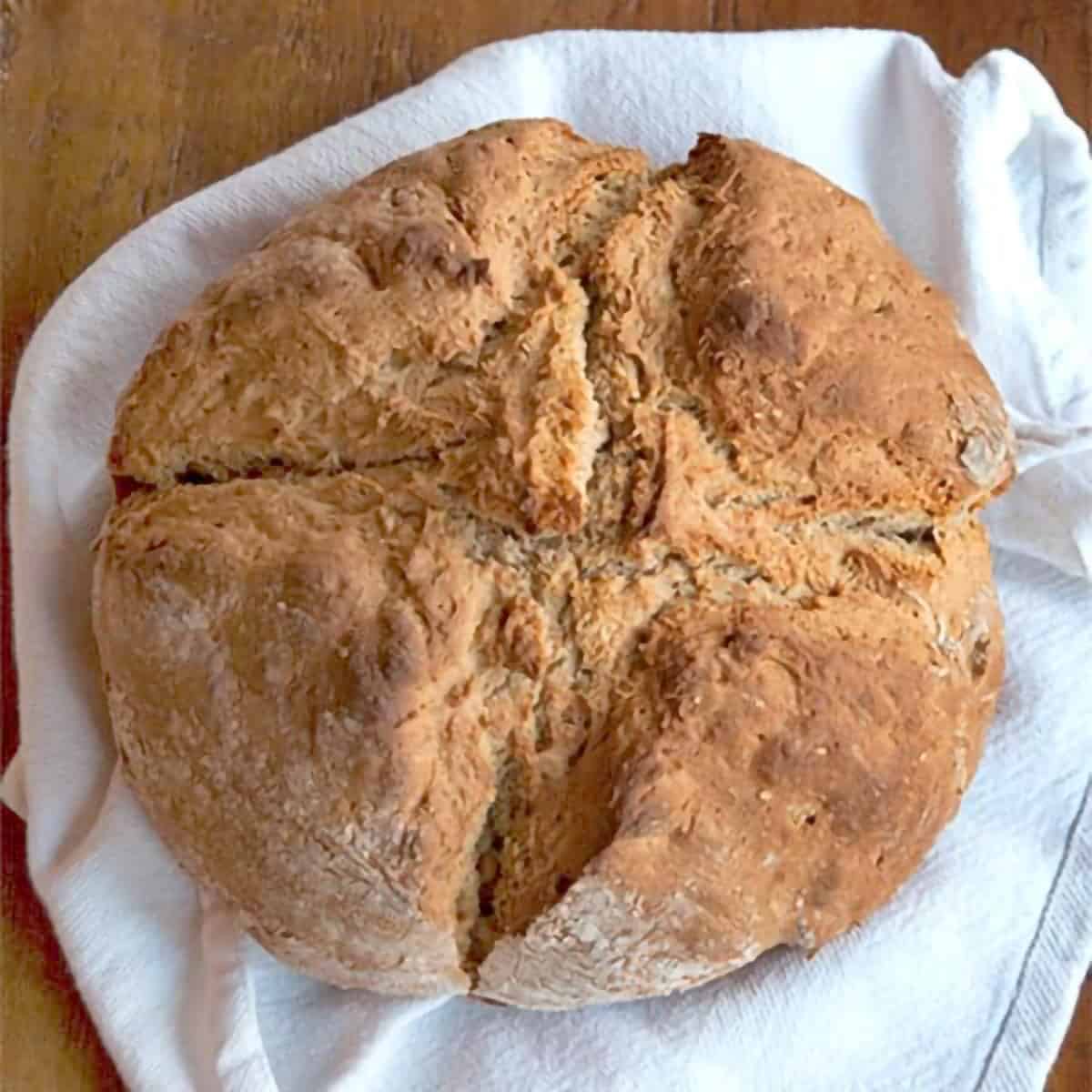 Brown Irish Soda Bread from Lana’s Cooking