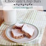 These easy to make, old fashioned Peanut Butter Chocolate Chip Bars with the texture of brownies are always a hit with grandkids. And grandparents, too! https://www.lanascooking.com/peanut-butter-chocolate-chip-bars/
