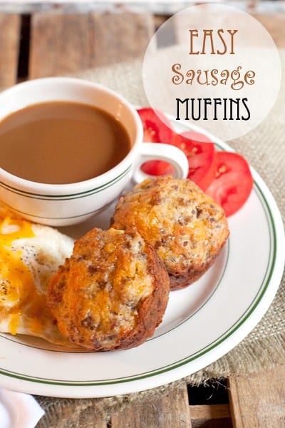 Easy Sausage Muffins