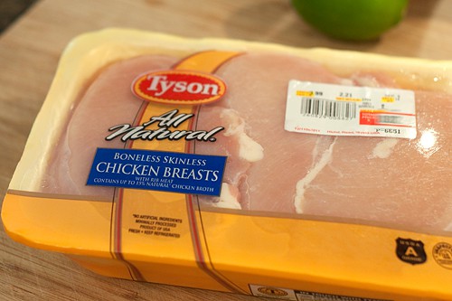 Tyson boneless, skinless chicken breasts for Asian Style Barbecue Chicken Sandwiches