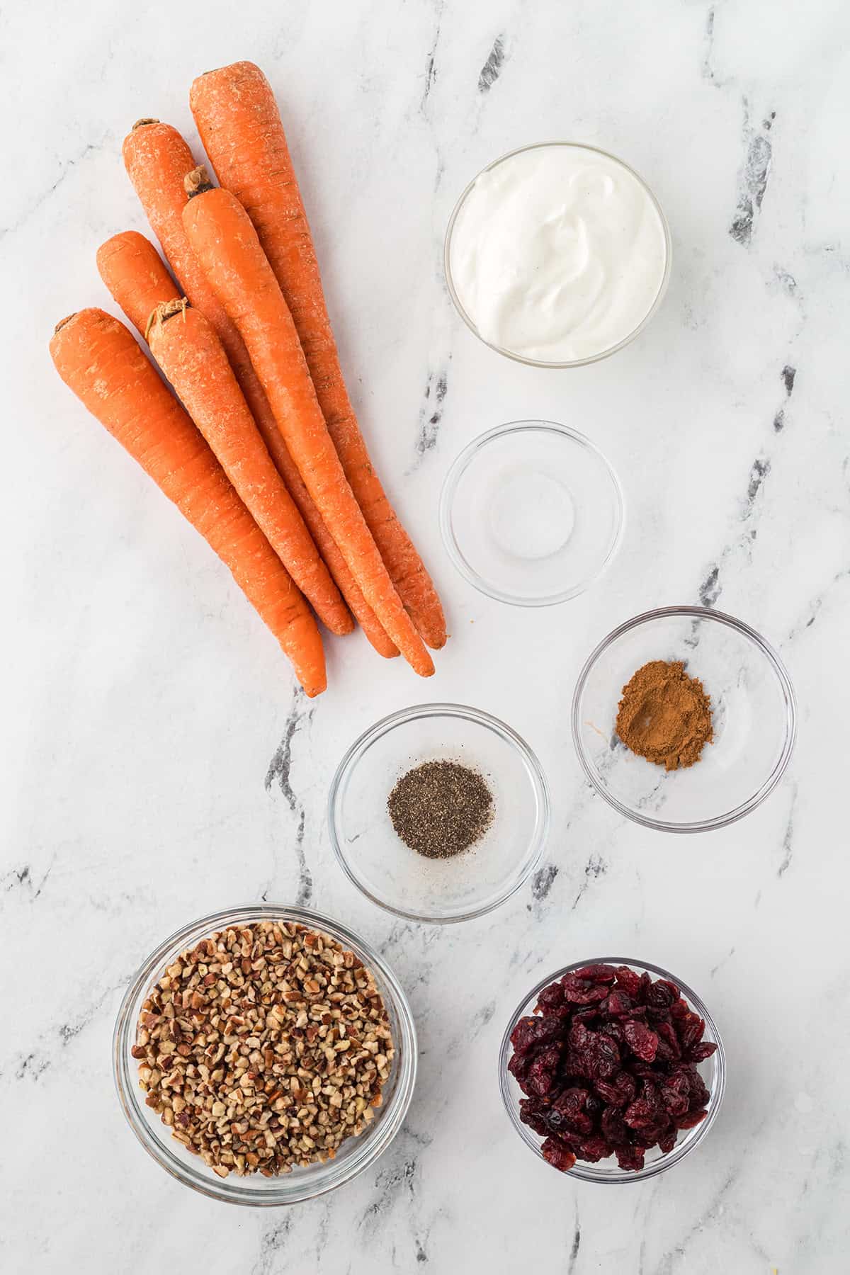 All the ingredients needed to make this recipe.