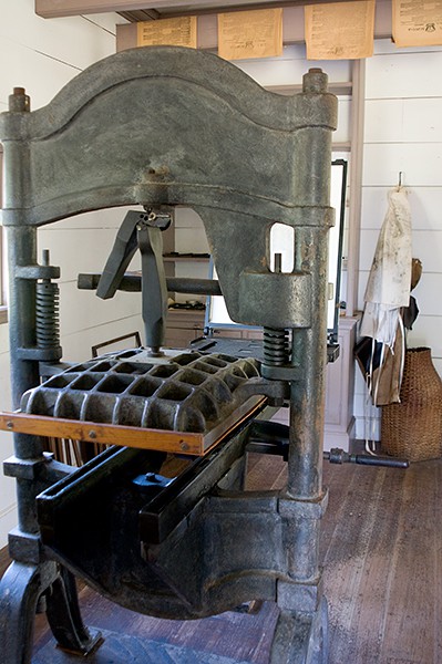 New Echota Cherokee Capital Print Shop Press