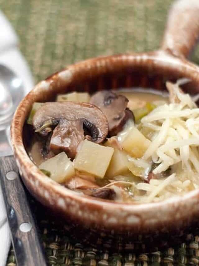 Turkey Mushroom and Potato Soup Story