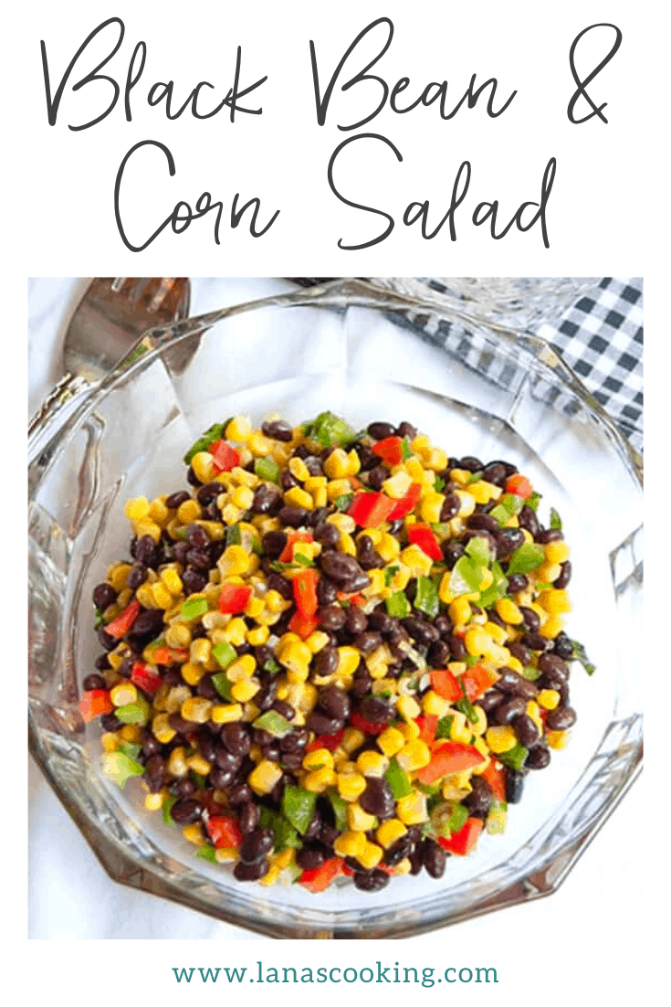 Black Bean and Corn Salad Recipe Lana’s Cooking