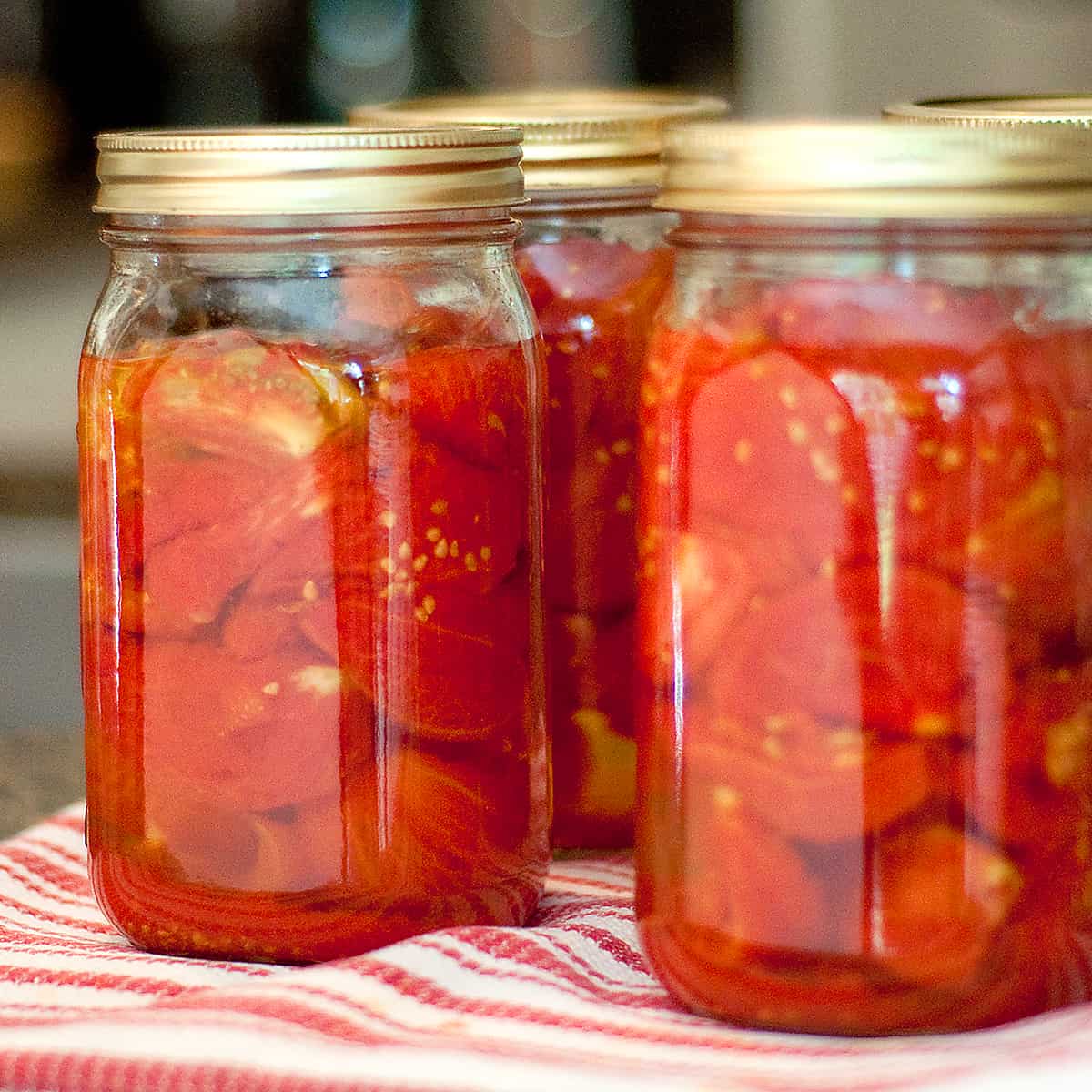Home Canned Tomatoes From Never Enough Thyme,Spiderwort Leaves
