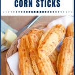 A basket of corn sticks.