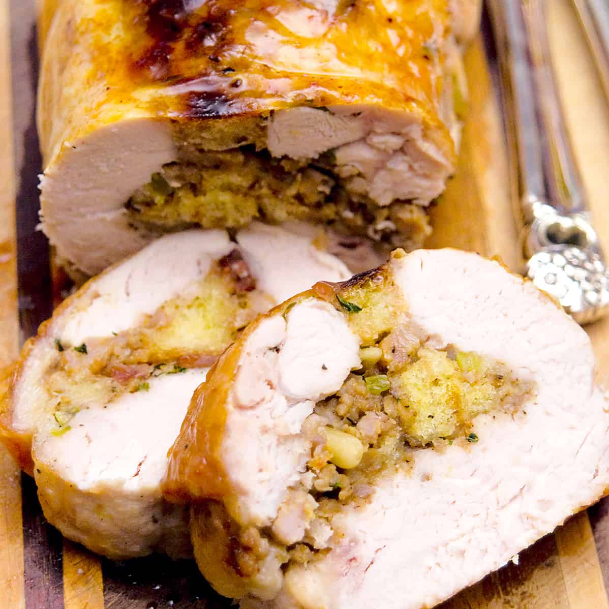 Rolled Stuffed Turkey Breast