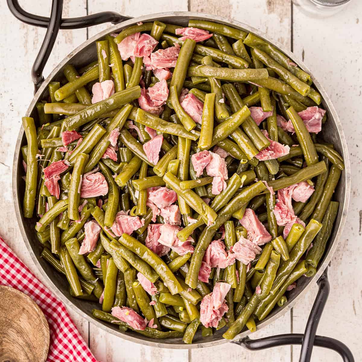 Slow Cooker Green Beans and Potatoes - My Turn for Us