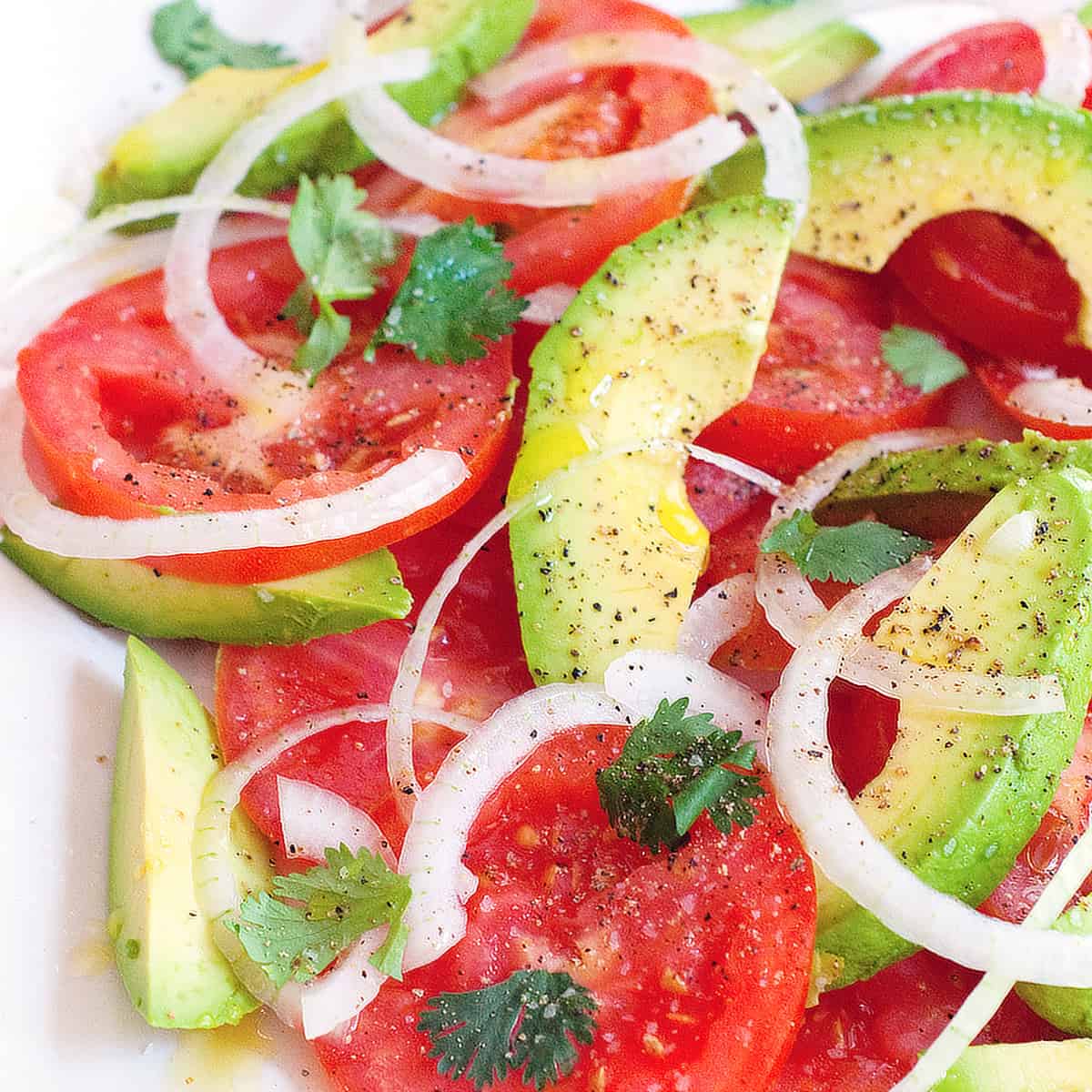 Tomato and Avocado Salad