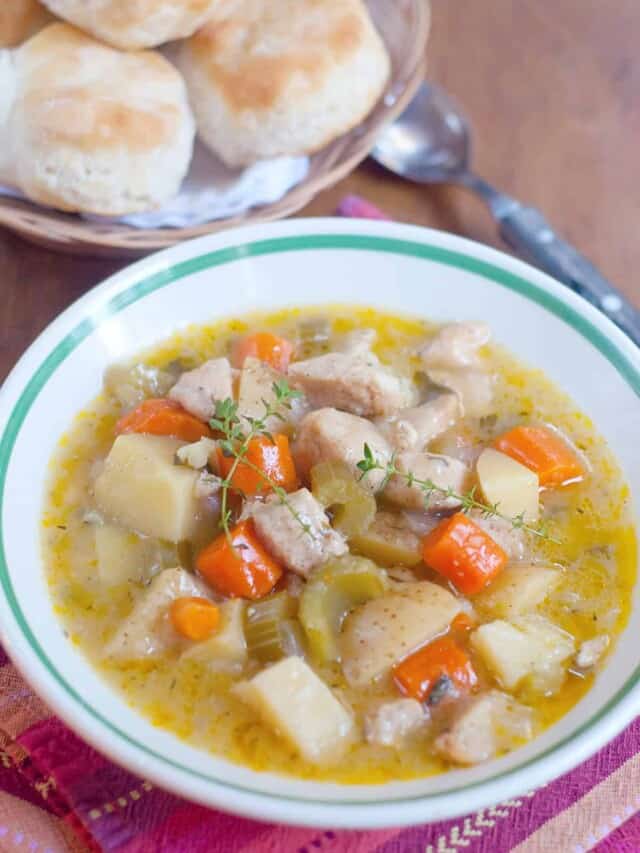 Slow Cooker Chicken Stew Story