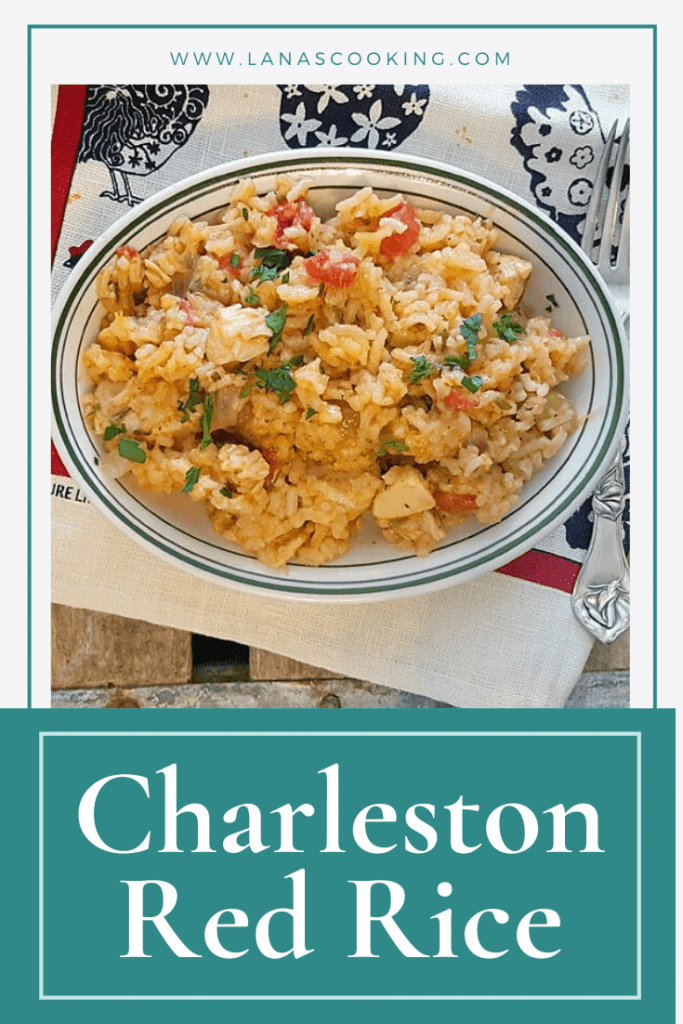 My Charleston Red Rice is a one-pot meal of rice, chicken, and tomatoes, based on the famous Charleston rice recipe. Low country cooking at its finest! https://www.lanascooking.com/red-rice/