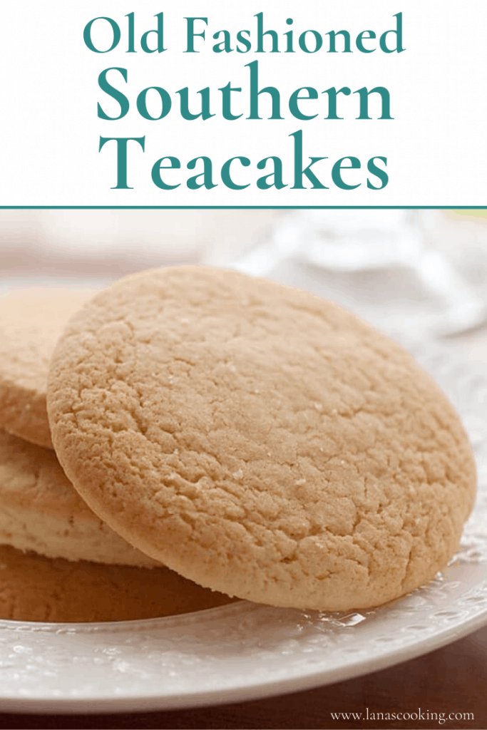 Teacakes are an old-fashioned southern cookie - not too sweet and utterly delicious. https://www.lanascooking.com/old-fashioned-southern-teacakes-and-a-lifetime-of-food-memories/